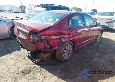 2009 Honda Civic Ex z USA, uszkodzony, nr VIN 2HGFA16839H543878